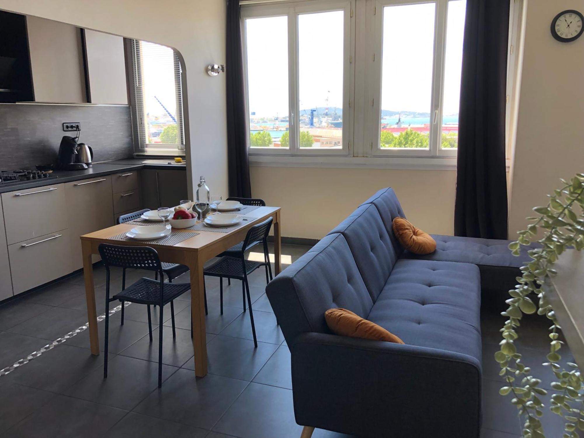 Tout Confort Toulon Centre Appartement 3 Chambres, Vue Sur La Rade Exterior foto